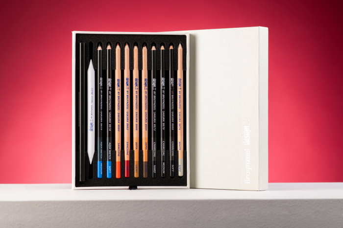 Bruynzeel Caja surtida de 12 especialidades de lápices de colores Bruynzeel Caja surtida de 12 especialidades de lápices de colores
